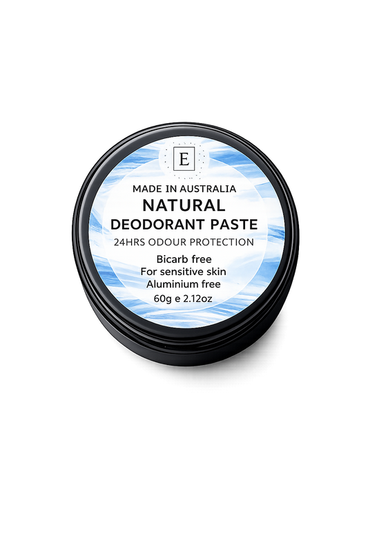 Natural Deodorant Paste for Sensitive Skin | Bicarb Free, 24H Odour Protection, Tea Tree