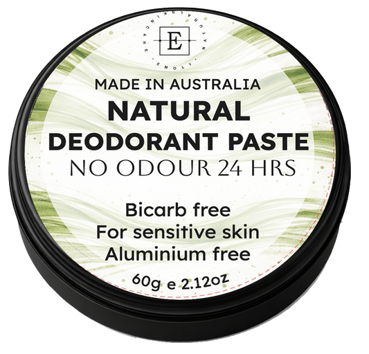 Natural Deodorant Paste for Sensitive Skin | Bicarb Free, 24H Odour Protection