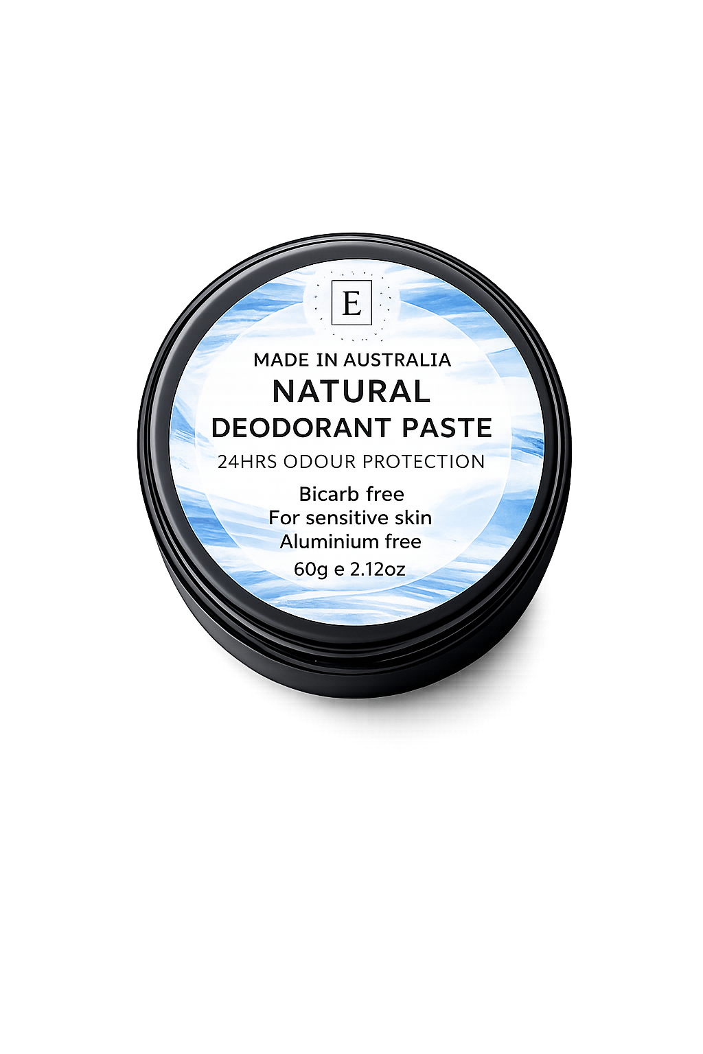 Natural Deodorant Paste for Sensitive Skin | Bicarb Free, 24H Odour Protection, Tea Tree