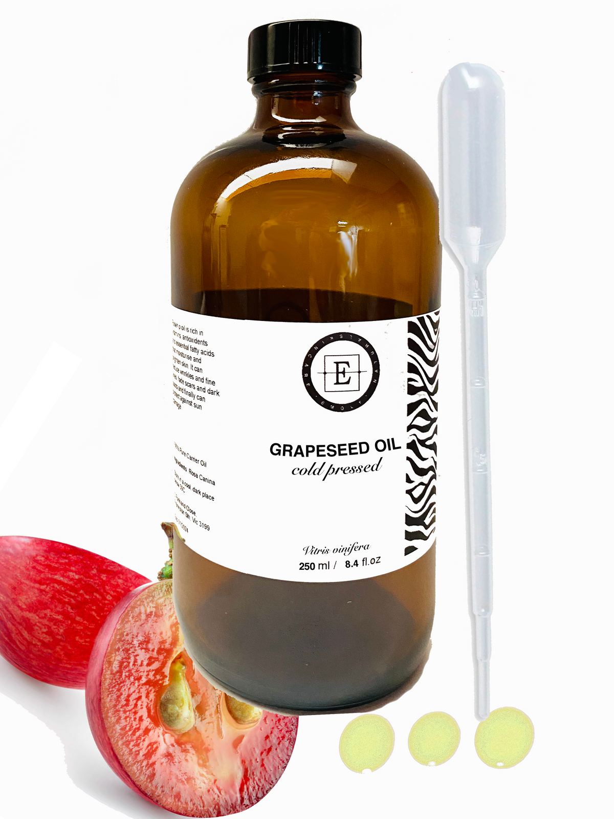Emoly Grapeseed Oil - cold pressed – Emoly Natural Skincare