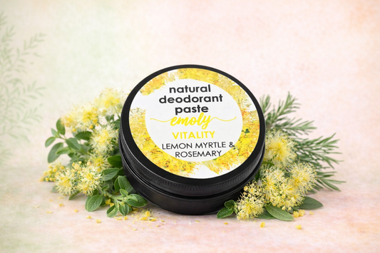 Natural Deo Paste - Vitality - Lemon Myrtle