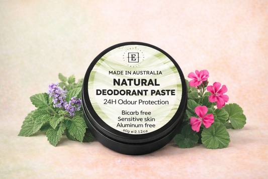 Natural Deodorant Paste for Sensitive Skin | Bicarb Free, 24H Odour Protection