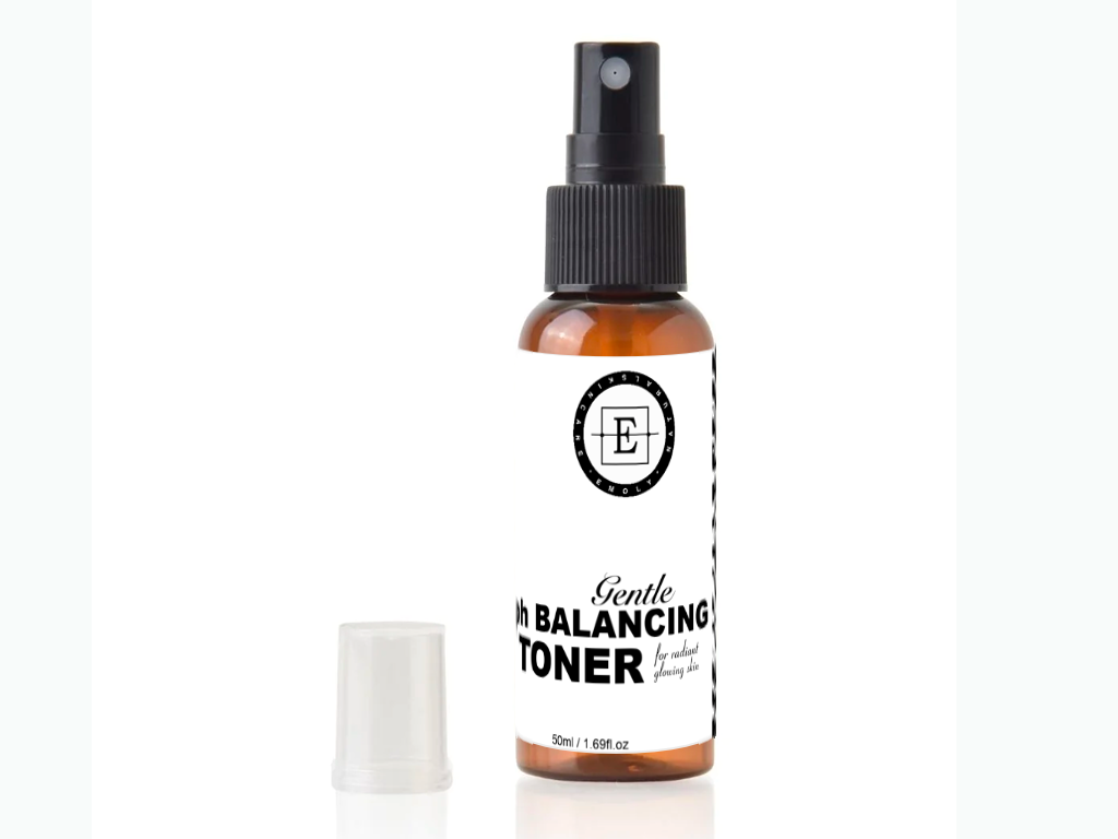 ph balancing toner with AHA acids to brighten your skin
