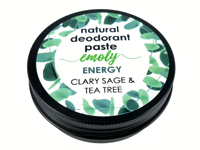Natural Deo Paste - Energy - Clary Sage